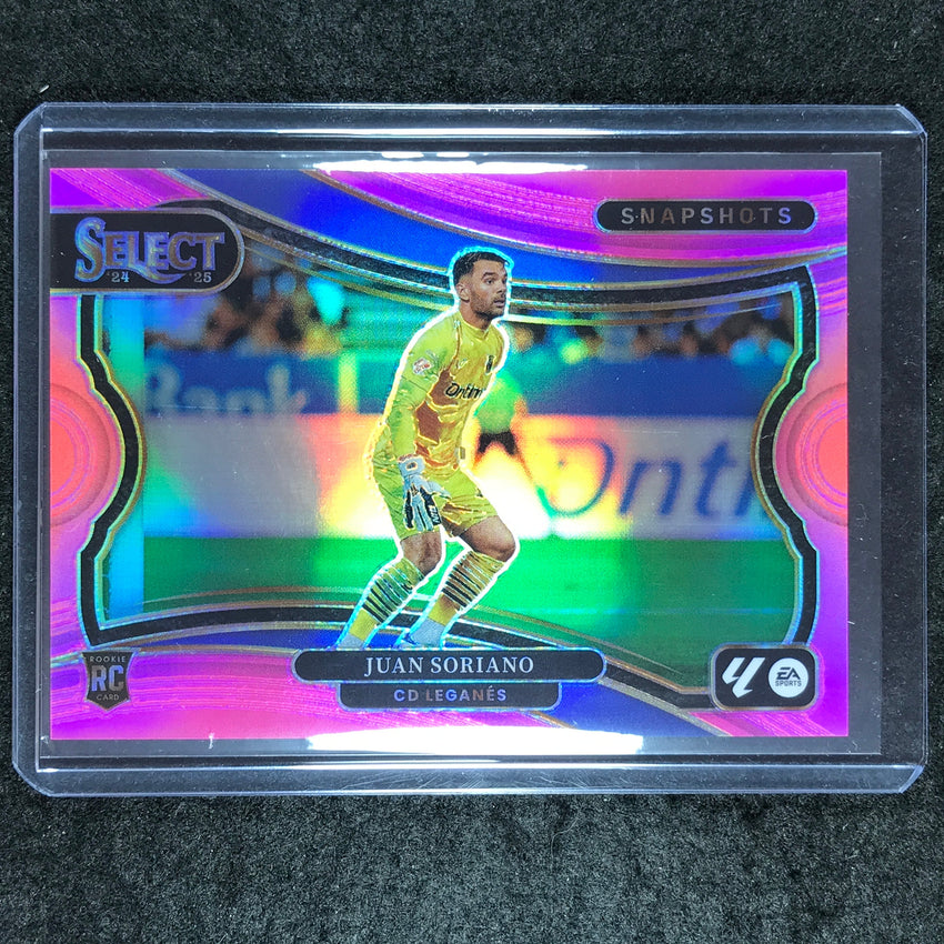 2024-25 Select La Liga JUAN SORIANO Snapshots Rookie Pink 1/25 #5