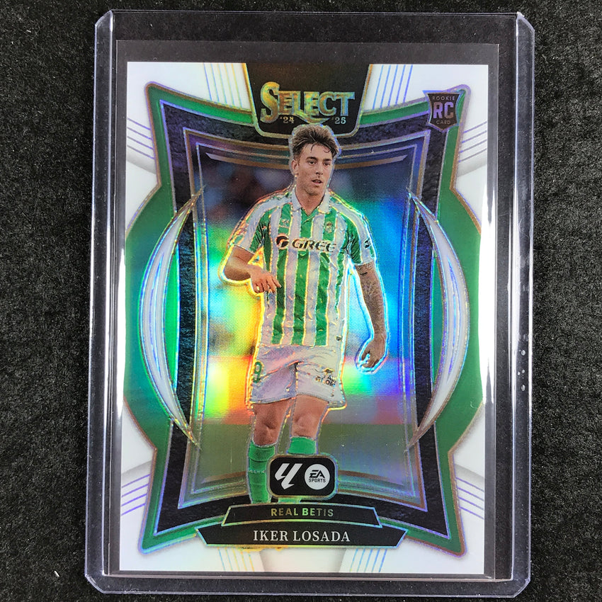 2024-25 Select La Liga IKER LOSADA Terrace Rookie White 8/20 #36
