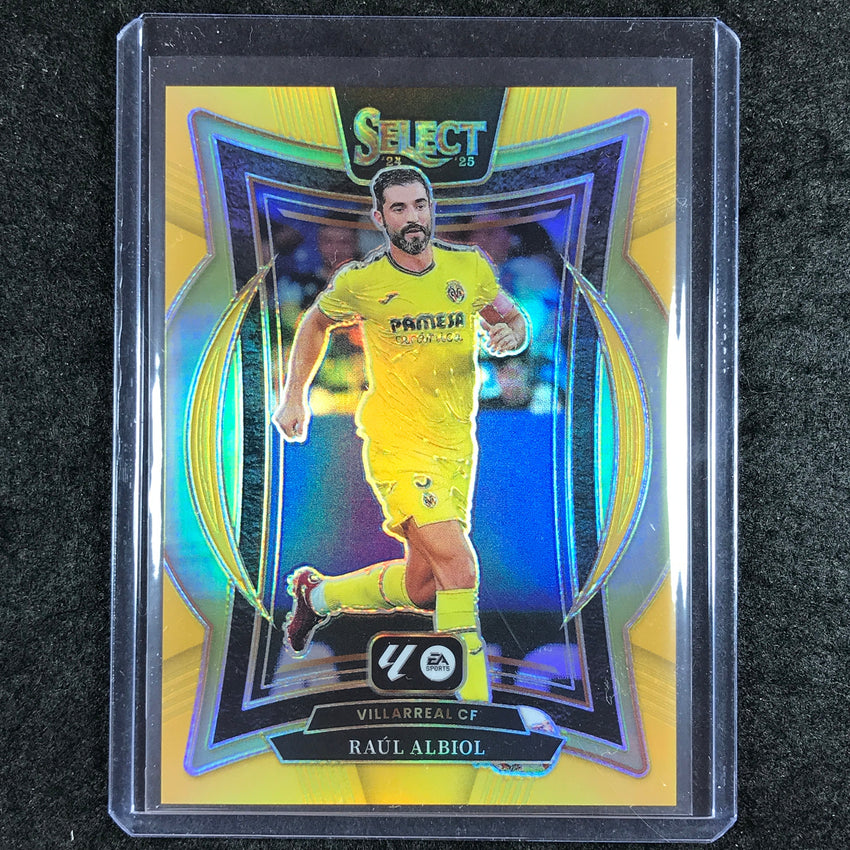 2024-25 Select La Liga RAUL ALBIOL Terrace Gold 5/10 #82