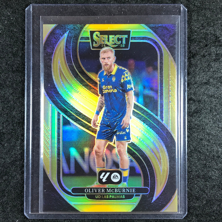 2024-25 Select La Liga OLIVER MCBURNIE Mezzanine Gold 4/10 #162