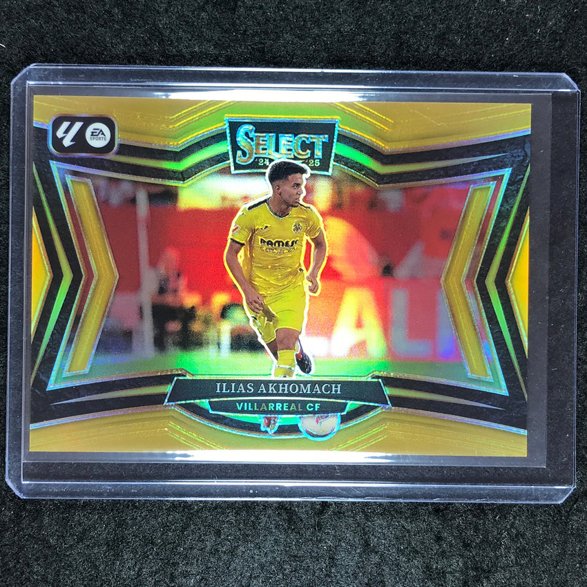 2024-25 Select La Liga ILIAS AKHOMACH Field Level Gold 10/10 #250