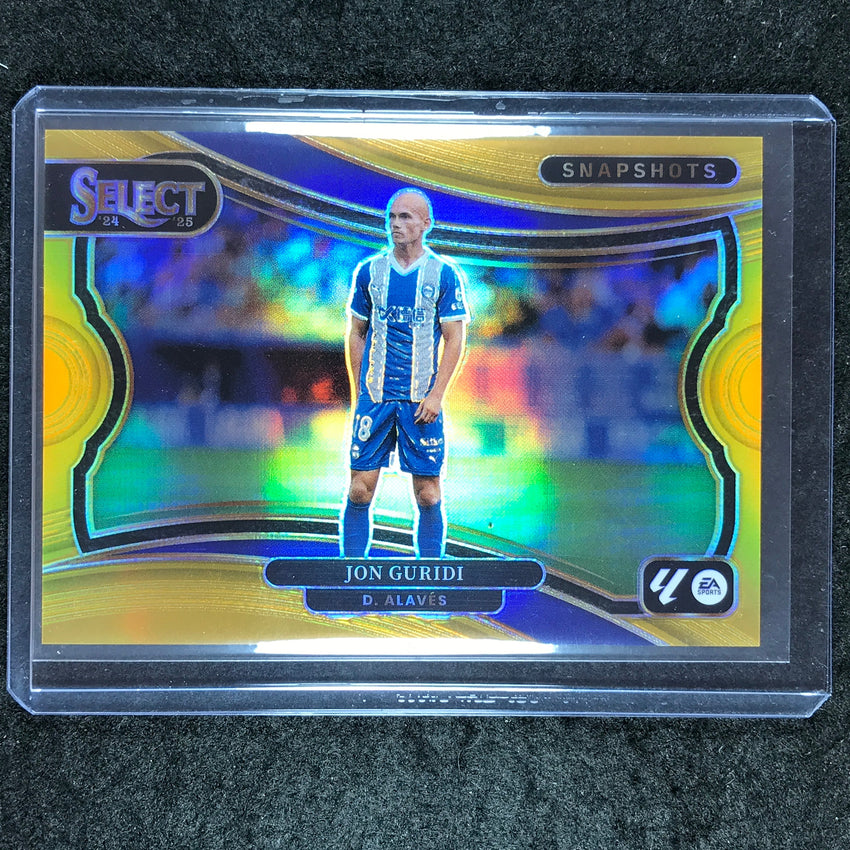 2024-25 Select La Liga JON GURIDI Snapshots Gold 6/10 #7