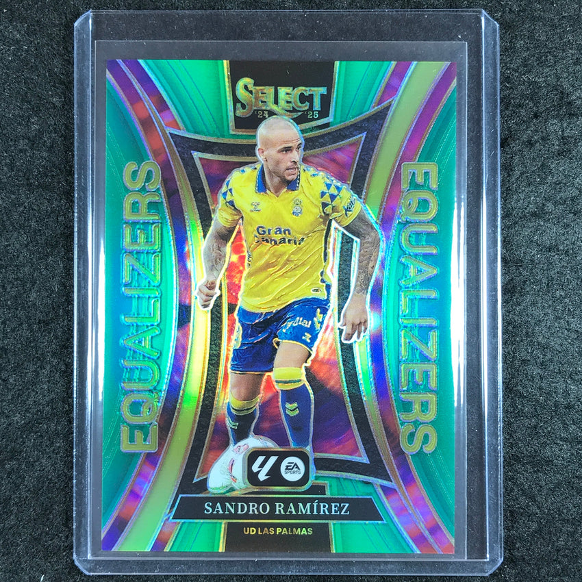2024-25 Select La Liga SANDRO RAMIREZ Equalizers Green 2/5 #22