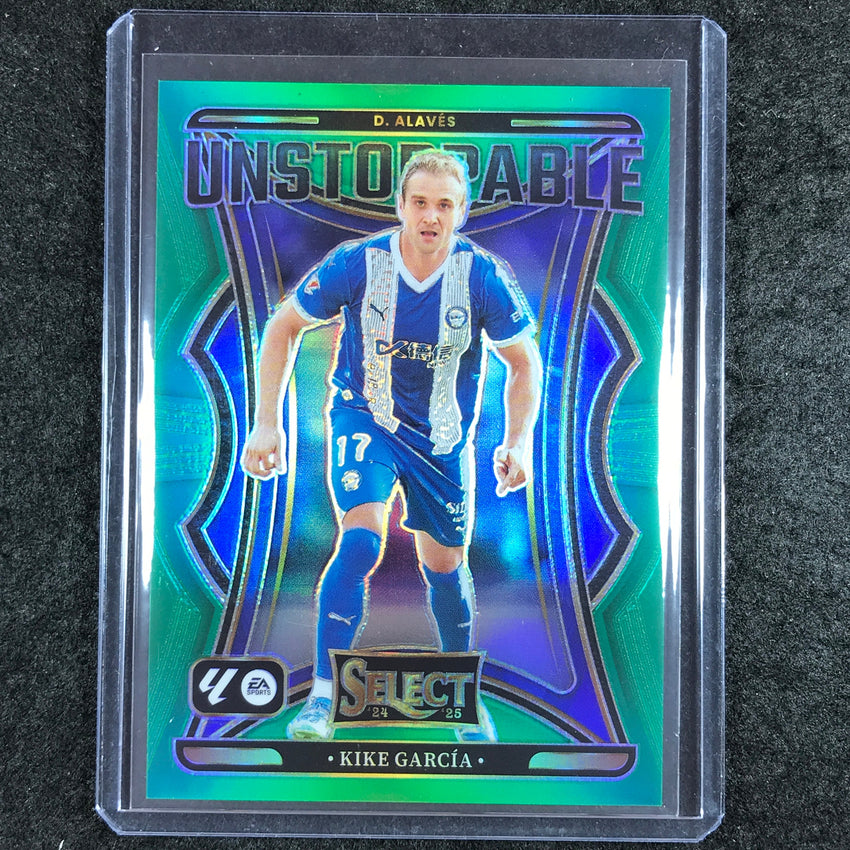 2024-25 Select La Liga KIKE GARCIA Unstoppable Green 1/5 #6