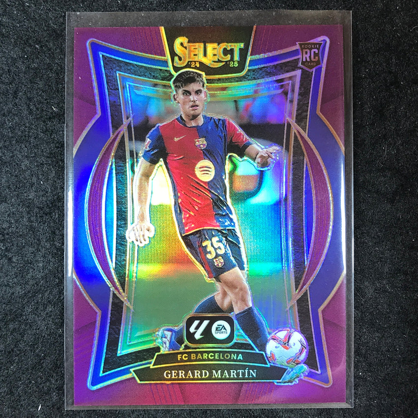 2024-25 Select La Liga GERARD MARTIN Terrace Rookie Purple /99 #55