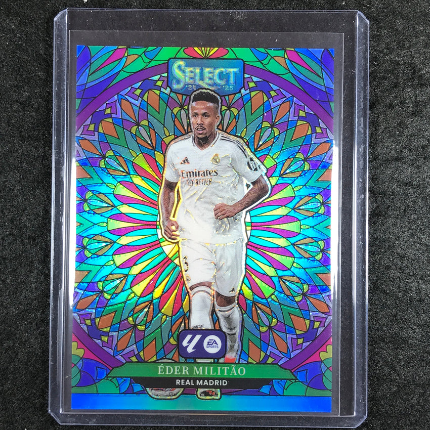 2024-25 Select La Liga EDER MILITAO Stained Glass SSP #16