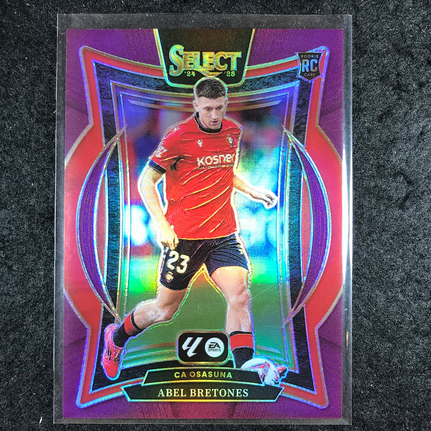 2024-25 Select La Liga ABEL BRETONES Terrace Rookie Purple /99 #63