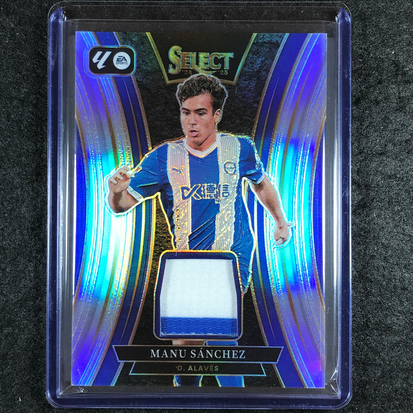 2024-25 Select La Liga MANU SANCHEZ Select Memorabilia Jersey Relic #MS
