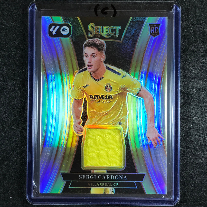 2024-25 Select La Liga SERGI CARDONA Select Memorabilia Rookie Jersey #SCA (C)