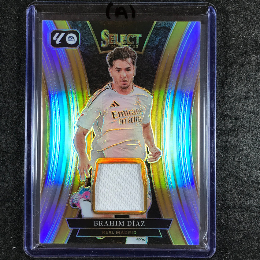 2024-25 Select La Liga BRAHIM DIAZ Select Memorabilia Jersey Relic #BD (A)