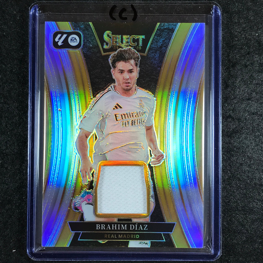 2024-25 Select La Liga BRAHIM DIAZ Select Memorabilia Jersey Relic #BD (C)