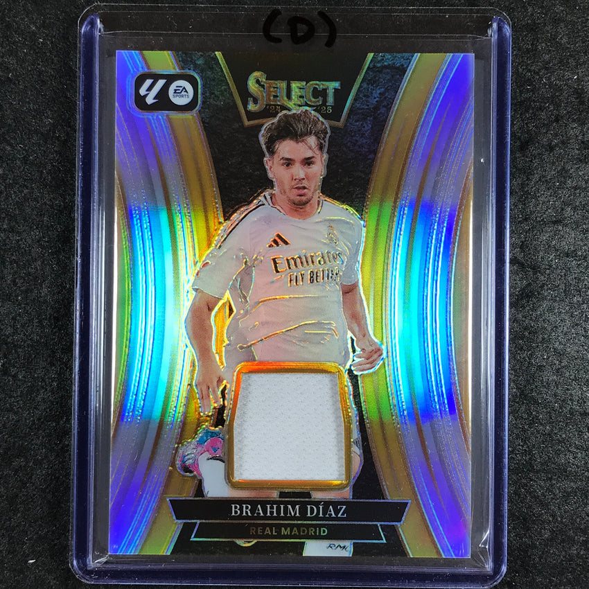 2024-25 Select La Liga BRAHIM DIAZ Select Memorabilia Jersey Relic #BD (D)