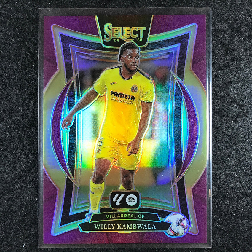 2024-25 Select La Liga WILLY KAMBWALA Terrace Purple /99 #81