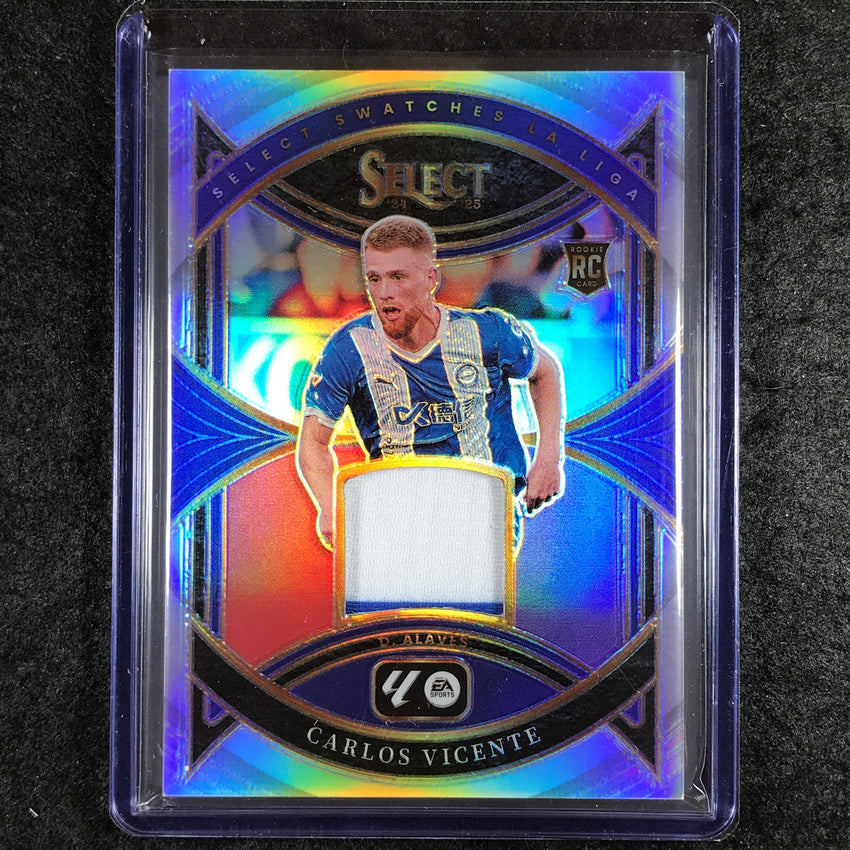 2024-25 Select La Liga CARLOS VICENTE Select Swatches Rookie Jersey Relic #CV
