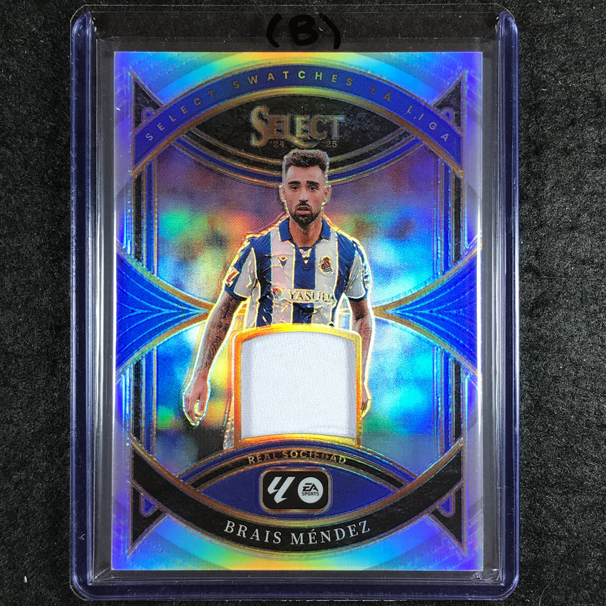 2024-25 Select La Liga BRAIS MENDEZ Select Swatches Jersey Relic #BME (B)