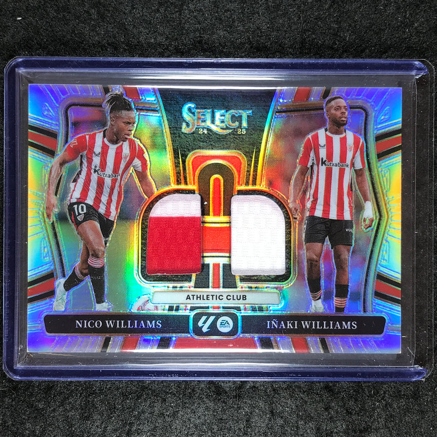 2024-25 Select La Liga NICO WILLIAMS INAKI WILLIAMS Dual Swatches Jersey #AC