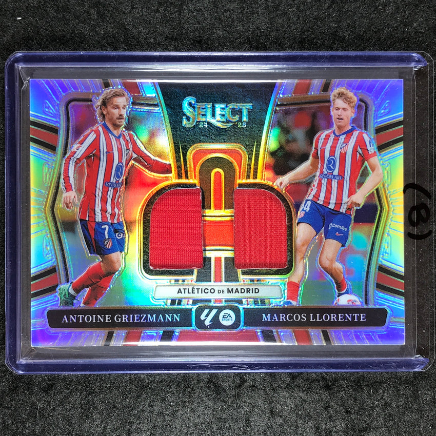 2024-25 Select La Liga GRIEZMANN MARCOS LLORENTE Dual Swatches Jersey #AMA (B)