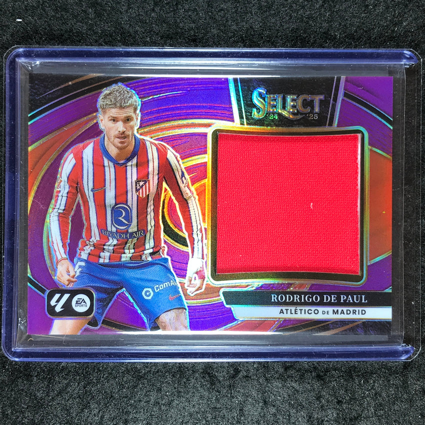 2024-25 Select La Liga RODRIGO DE PAUL Jumbo Swatches Jersey Relic Purple 5/49
