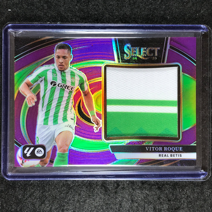 2024-25 Select La Liga VITOR ROQUE Jumbo Swatches Jersey Relic Purple 36/49