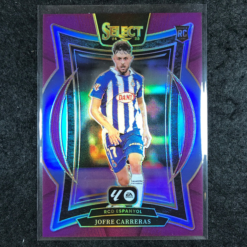 2024-25 Select La Liga JOFRE CARRERAS Terrace Rookie Purple /99 #87