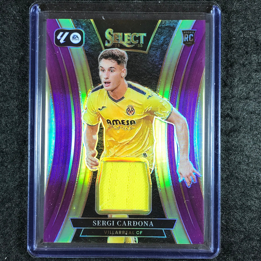2024-25 Select La Liga SERGI CARDONA Select Memorabilia Rookie Jersey 40/49