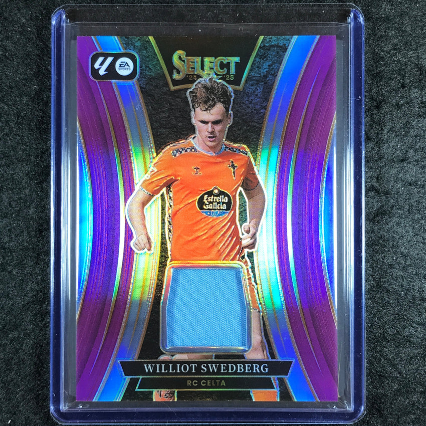 2024-25 Select La Liga WILLIOT SWEDBERG Select Memorabilia Jersey Purple 36/49