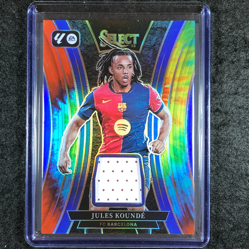2024-25 Select La Liga JULES KOUNDE Select Memorabilia Patch Relic Tie-Dye 15/25