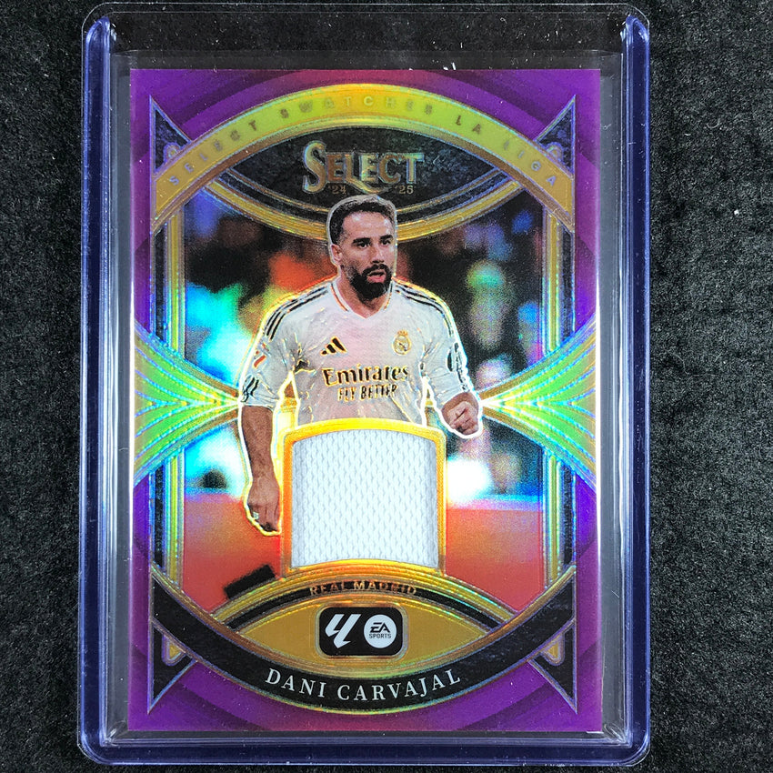 2024-25 Select La Liga DANI CARVAJAL Select Swatches Jersey Relic Purple 23/49