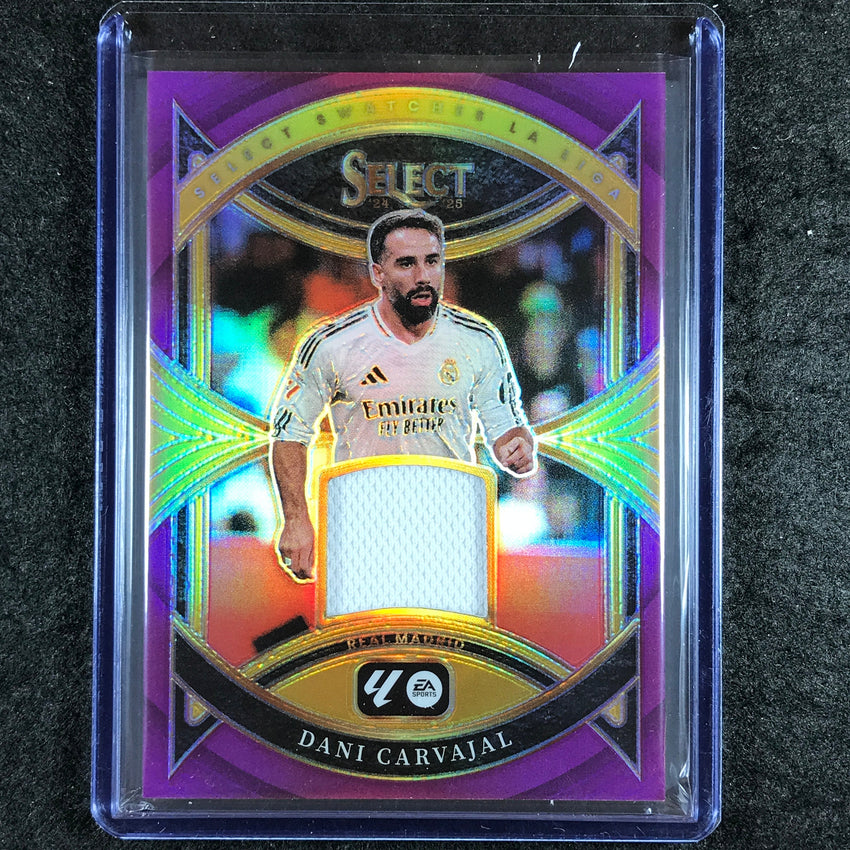 2024-25 Select La Liga DANI CARVAJAL Select Swatches Jersey Relic Purple 30/49