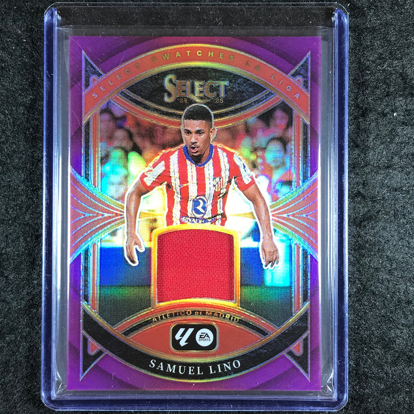 2024-25 Select La Liga SAMUEL LINO Select Swatches Jersey Relic Purple 29/49