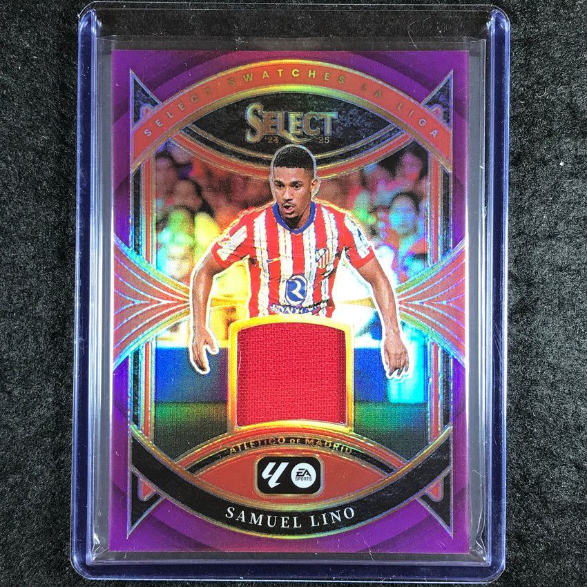 2024-25 Select La Liga SAMUEL LINO Select Swatches Jersey Relic Purple 31/49