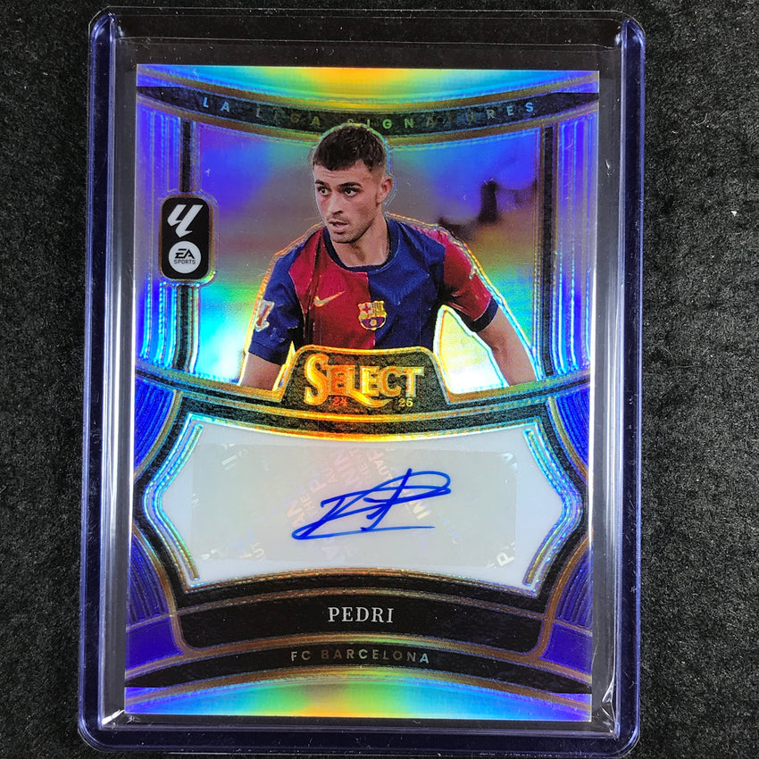 2024-25 Select La Liga PEDRI Signatures Auto Silver Prizm #P