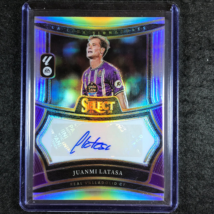 2024-25 Select La Liga JUANMI LATASA Signatures Auto Silver Prizm #JL