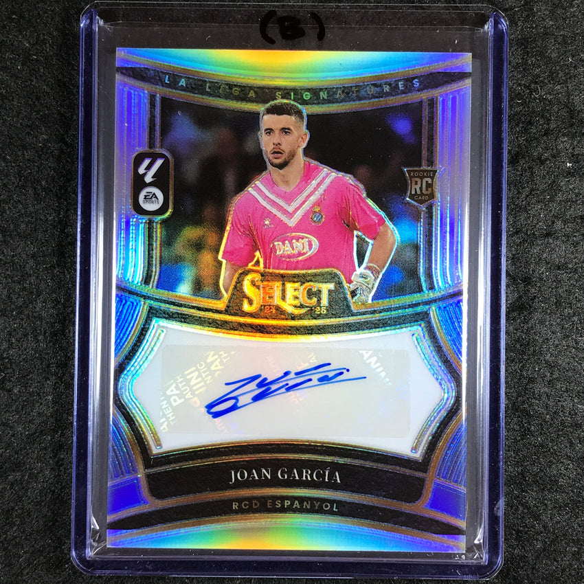 2024-25 Select La Liga JOAN GARCIA Signatures Rookie Auto Silver Prizm #JG (B)