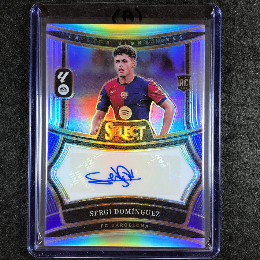2024-25 Select La Liga SERGI DOMINGUEZ Signatures Rookie Auto Silver #SD (A)