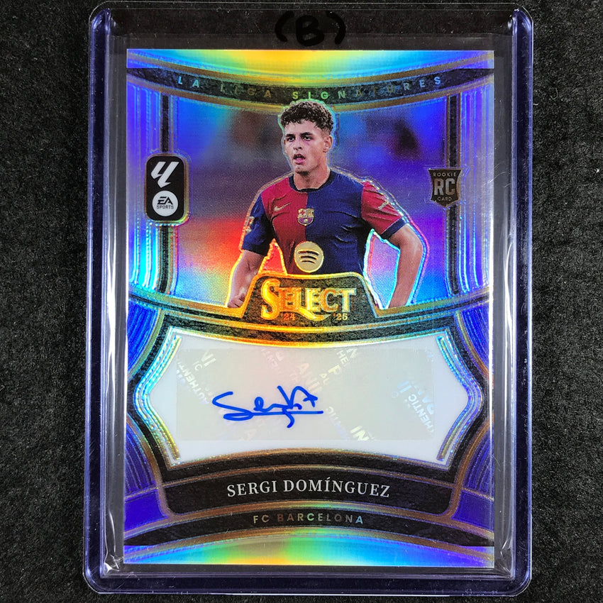 2024-25 Select La Liga SERGI DOMINGUEZ Signatures Rookie Auto Silver #SD (B)