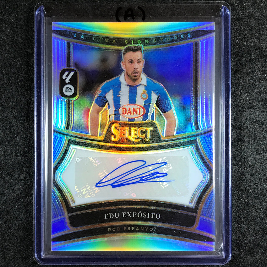 2024-25 Select La Liga EDU EXPOSITO Signatures Auto Silver Prizm #EE (A)