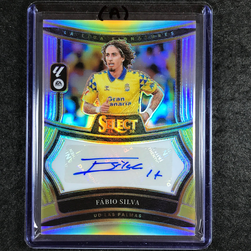 2024-25 Select La Liga FABIO SILVA Signatures Auto Silver Prizm #FS (A)