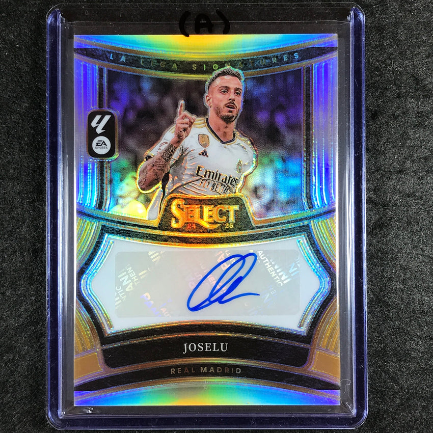 2024-25 Select La Liga JOSELU Signatures Auto Silver Prizm #JLU (A)