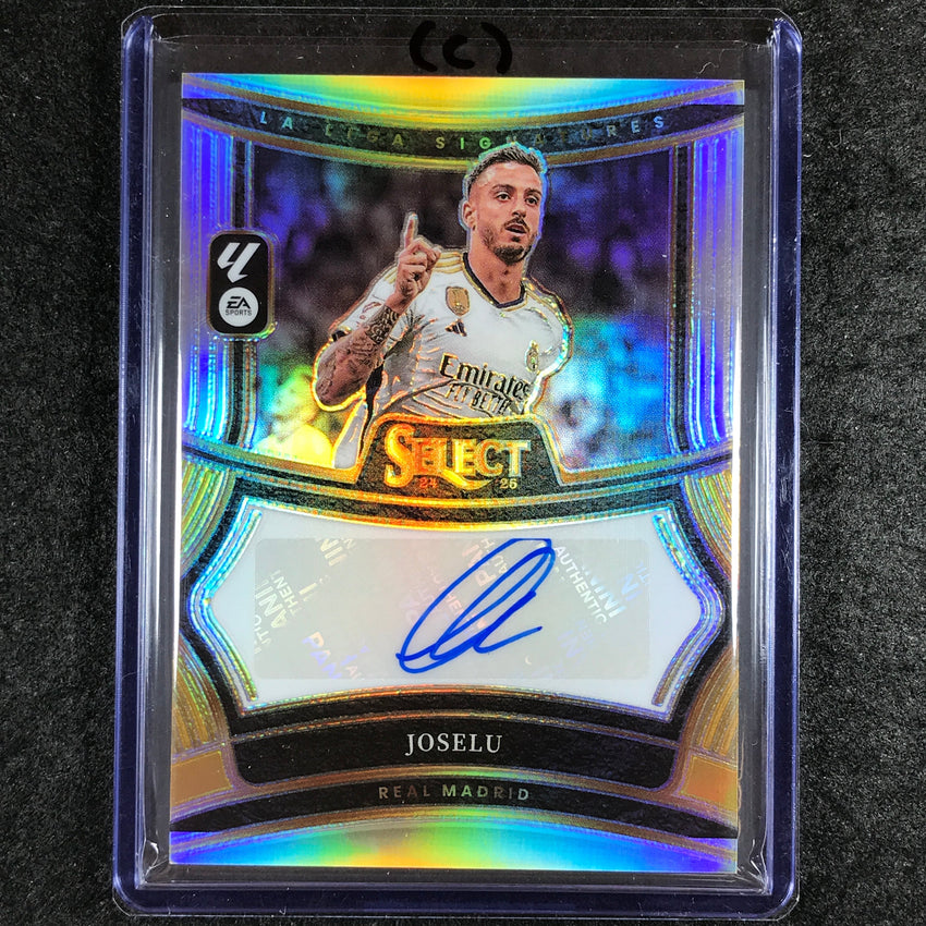 2024-25 Select La Liga JOSELU Signatures Auto Silver Prizm #JLU (C)