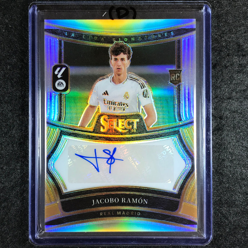 2024-25 Select La Liga JACOBO RAMON Signatures Rookie Auto Silver Prizm #SS (D)