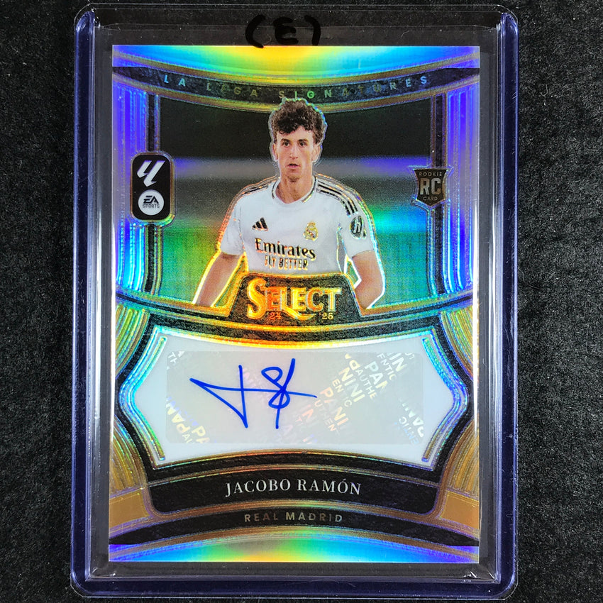 2024-25 Select La Liga JACOBO RAMON Signatures Rookie Auto Silver Prizm #SS (E)