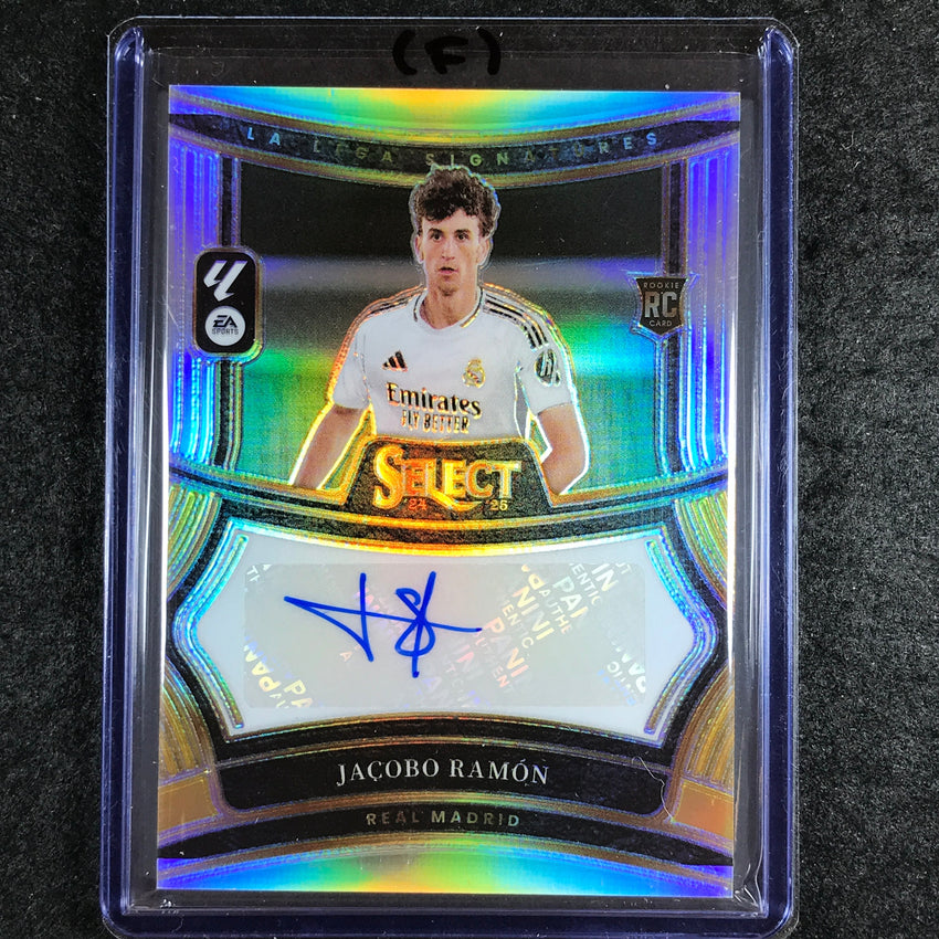 2024-25 Select La Liga JACOBO RAMON Signatures Rookie Auto Silver Prizm #SS (F)