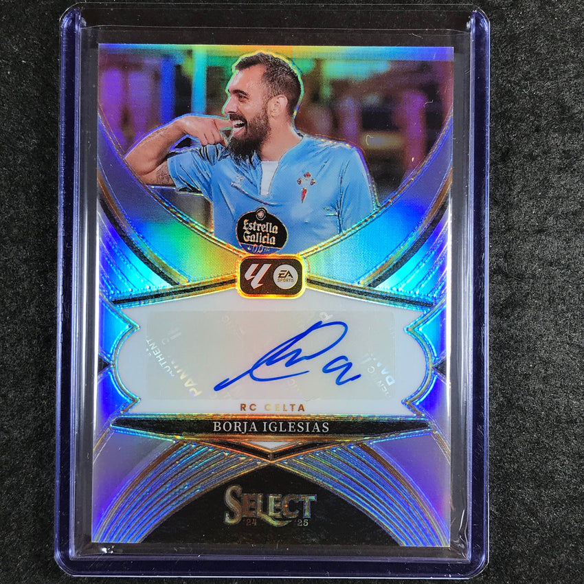 2024-25 Select La Liga BORJA IGLESIAS Select Signatures Auto Silver Prizm #BI