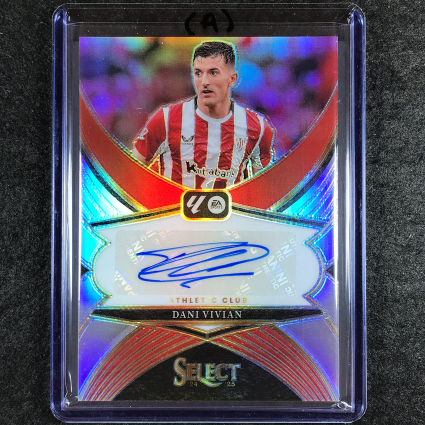 2024-25 Select La Liga DANI VIVIAN Select Signatures Auto Silver Prizm #DVI (A)