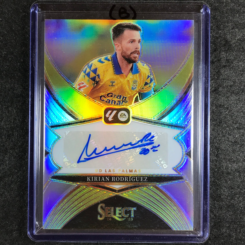 2024-25 Select La Liga KIRIAN RODRIGUEZ Select Signatures Auto Silver #KR (B)