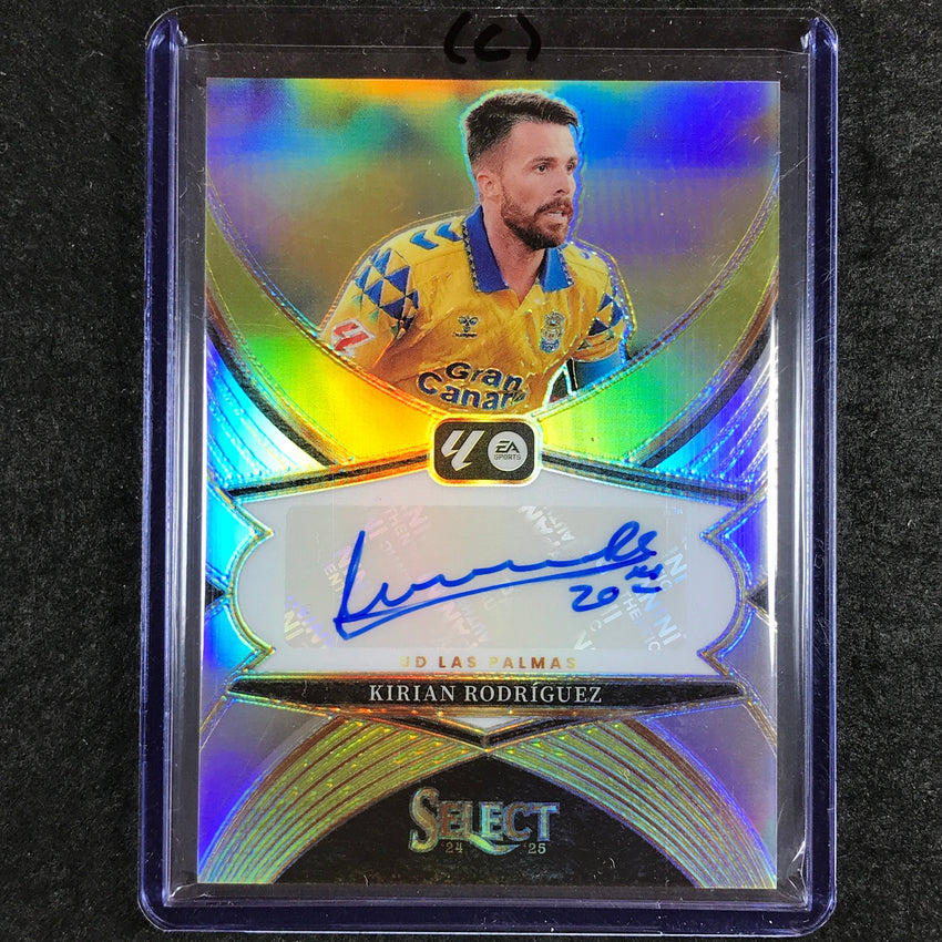 2024-25 Select La Liga KIRIAN RODRIGUEZ Select Signatures Auto Silver #KR (C)