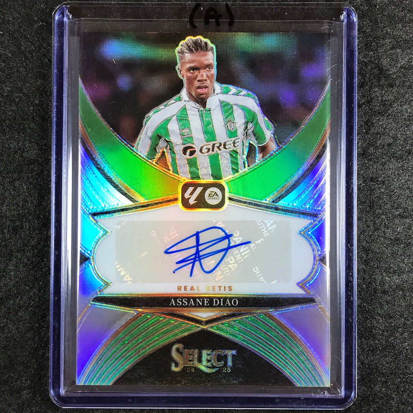 2024-25 Select La Liga ASSANE DIAO Select Signatures Auto Silver Prizm #AD (A)