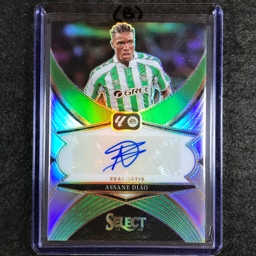 2024-25 Select La Liga ASSANE DIAO Select Signatures Auto Silver Prizm #AD (B)