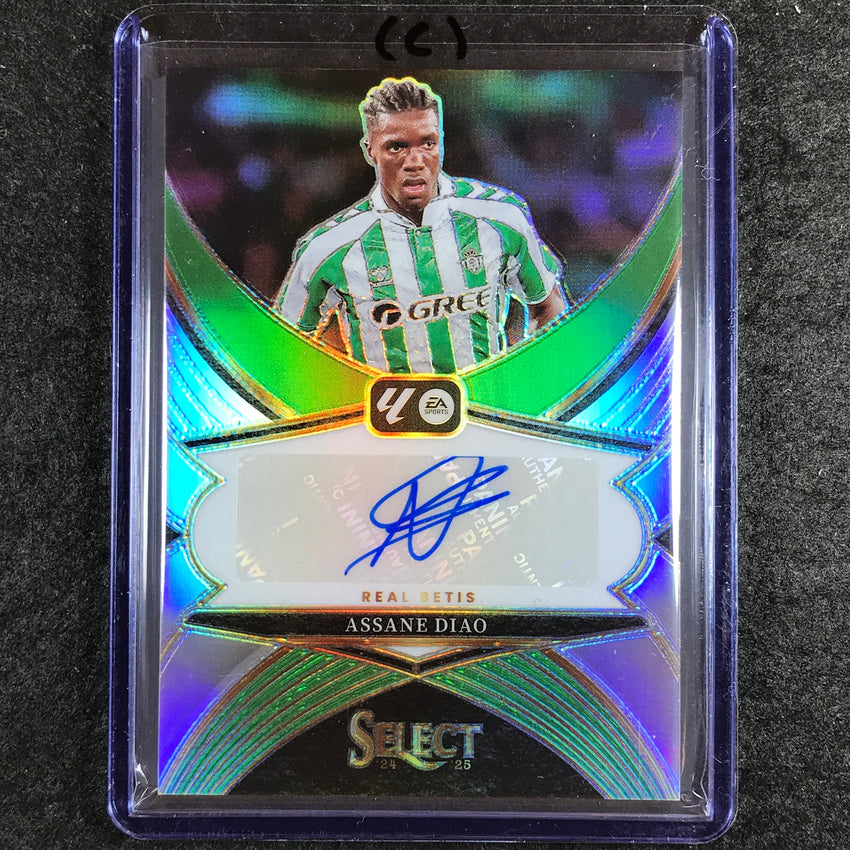 2024-25 Select La Liga ASSANE DIAO Select Signatures Auto Silver Prizm #AD (C)